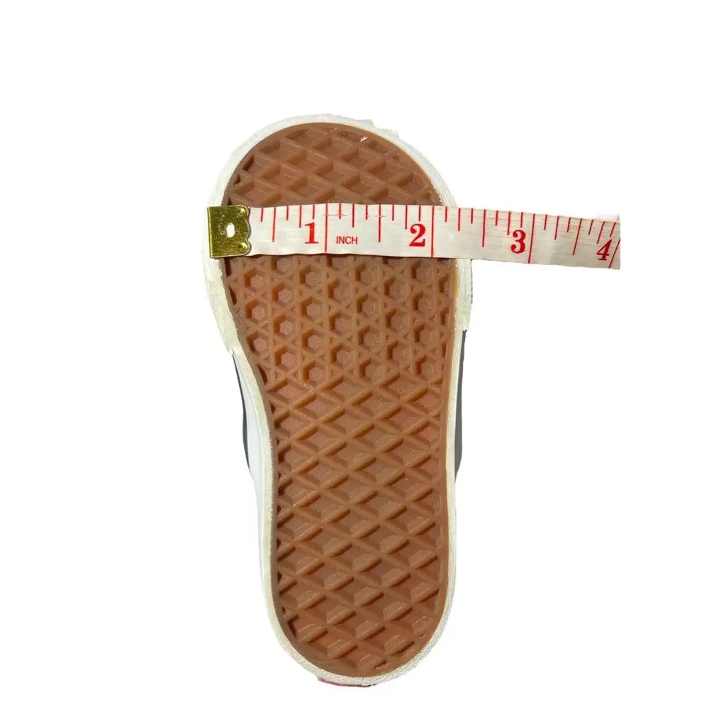 Vans Off the Wall Toddlers Baby Shoes Classic Slip on Checkerboard Size 4 Kids